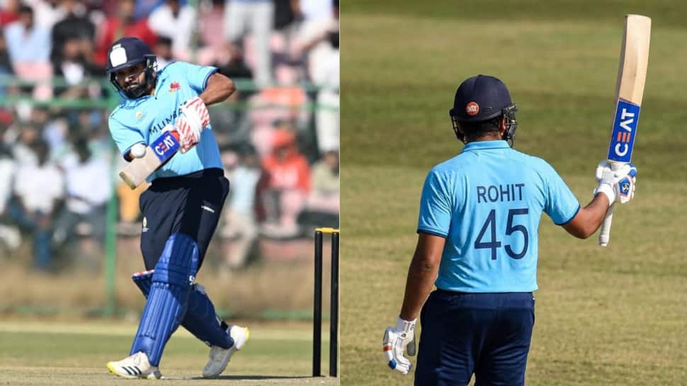 Rohit Sharma hits 62 ball century in Hazare Trophy and shows one day class