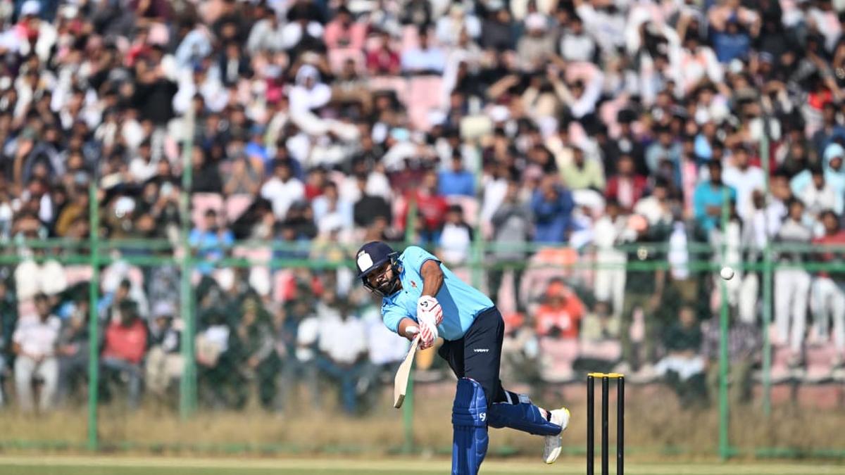 Rohit Sharma strikes 28 ball fifty to power Mumbai past Sikkim in Vijay Hazare