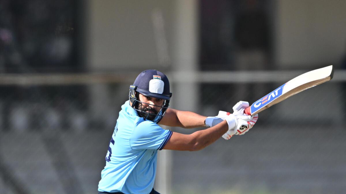 Rohit hits 155 as Mumbai dominate Sikkim in Vijay Hazare Trophy 2025 26