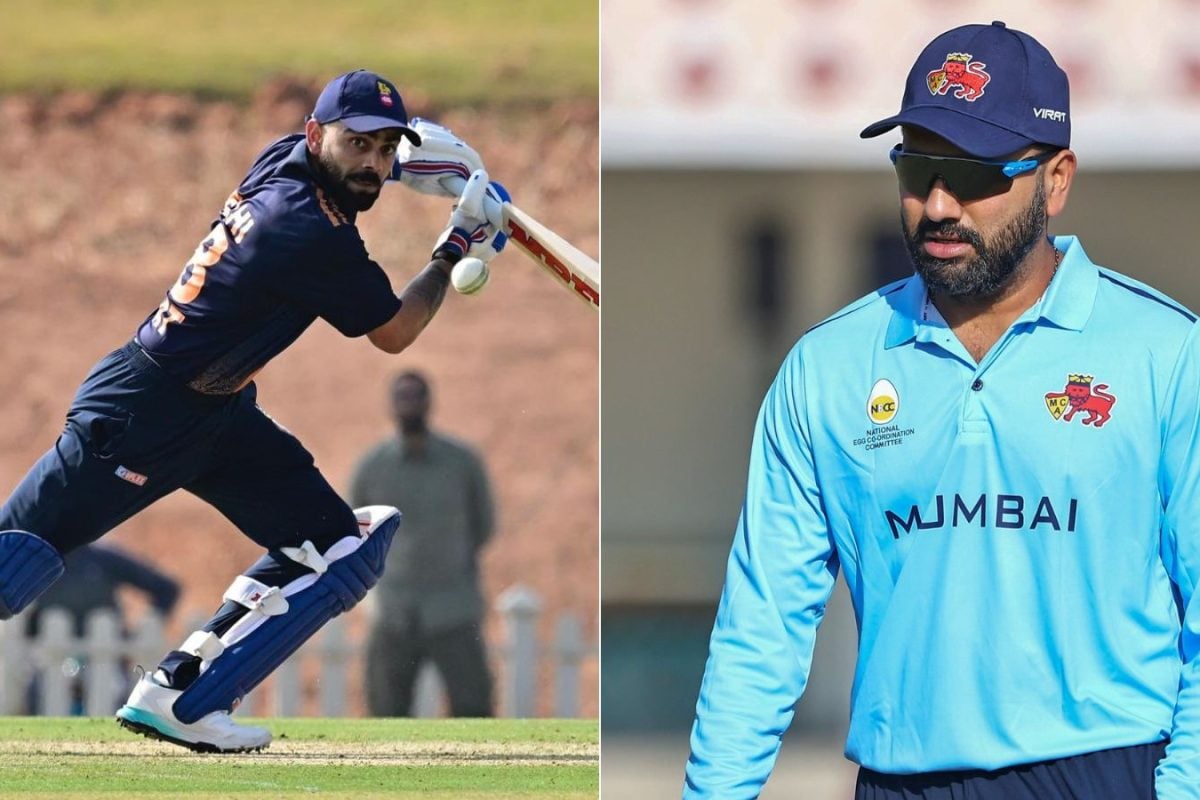 Rohit Sharma and Virat Kohli Return With Dazzling Centuries in Vijay Hazare