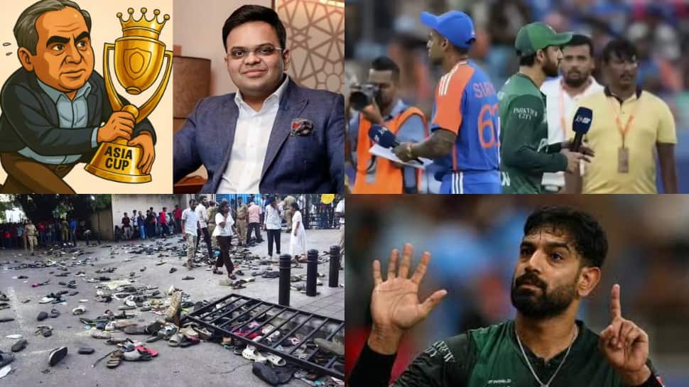 Trophy Theft Mohsin Naqvi India Pakistan Handshake and Stadium Stampede 2025