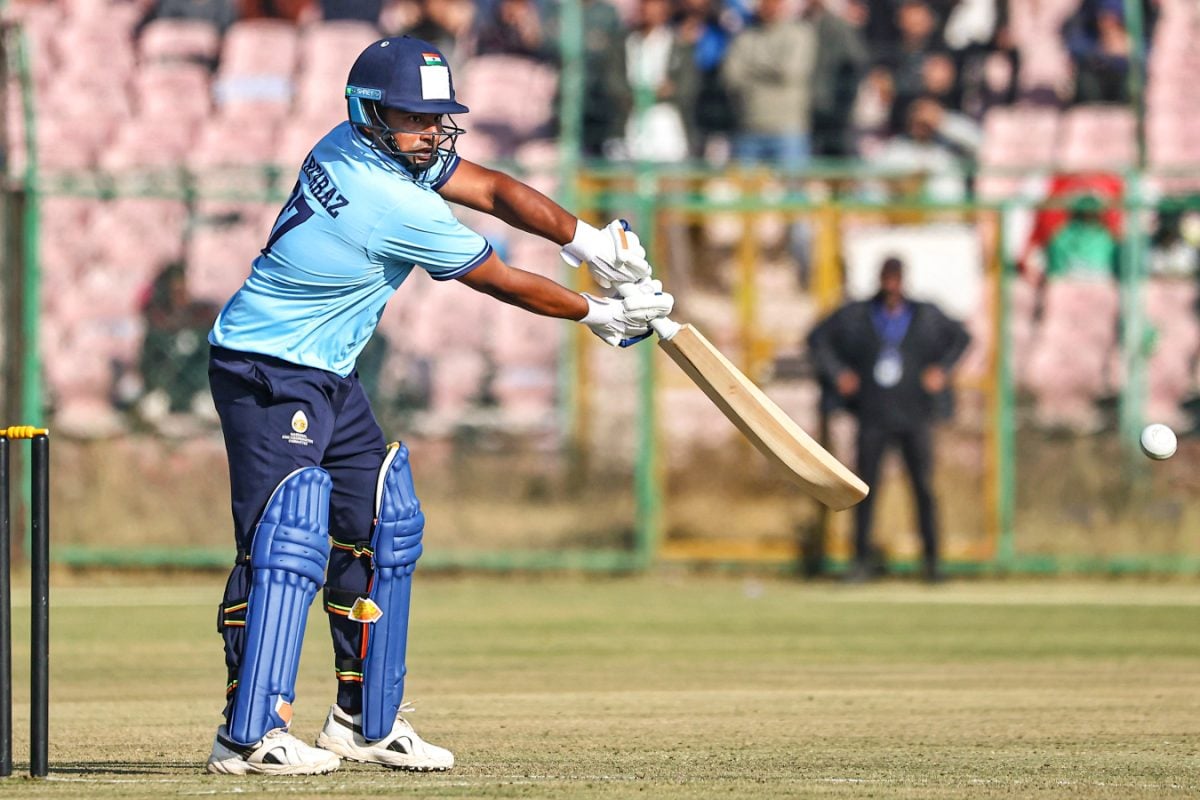 Sarfaraz Khan Tells Ajit Agarkar I Have Played Plenty Ahead of India ODI Squad