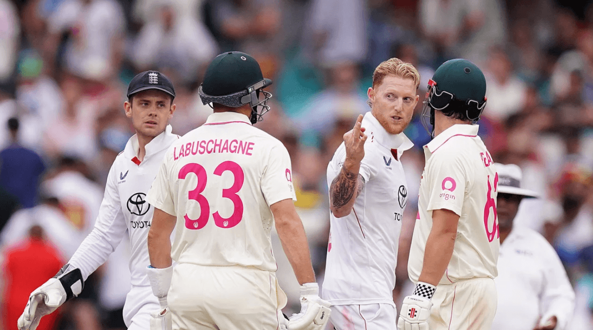 Labuschagne chirp backfires as Ben Stokes edges Marnus after heated exchange