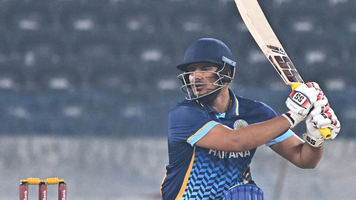 Vijay Hazare Trophy 2025 26 Haryana beats Services and Odisha ends Delhis streak