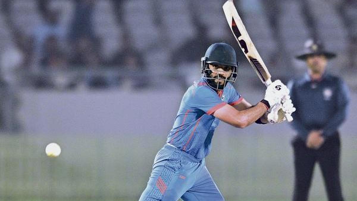 Silent star Dhruv Shorey makes his mark with record century in Vijay Hazare