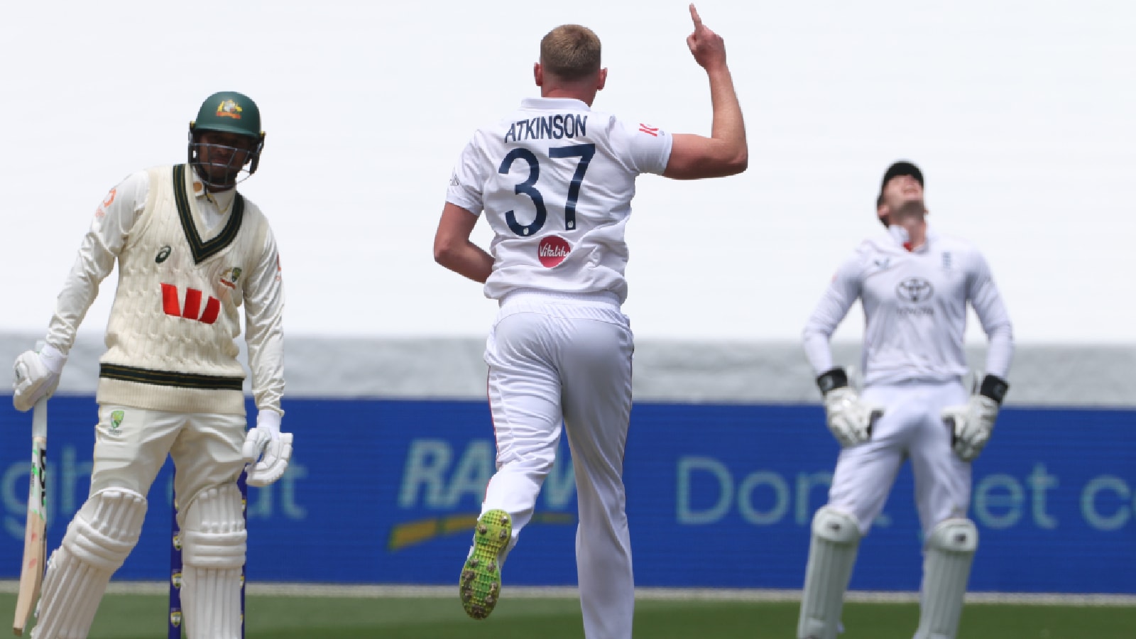 England paceman Gus Atkinson out of final Ashes Test after hamstring injury