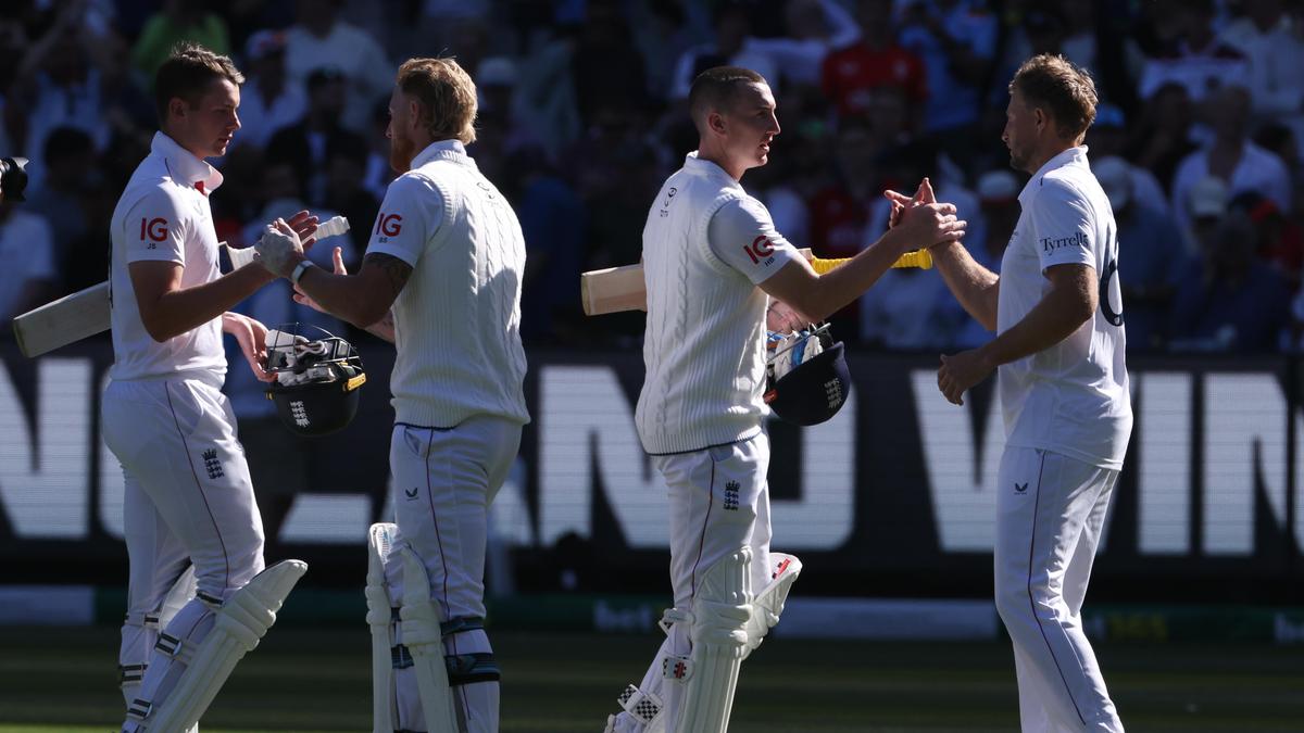 England finally ends Australia drought as records tumble in Fourth Ashes Test