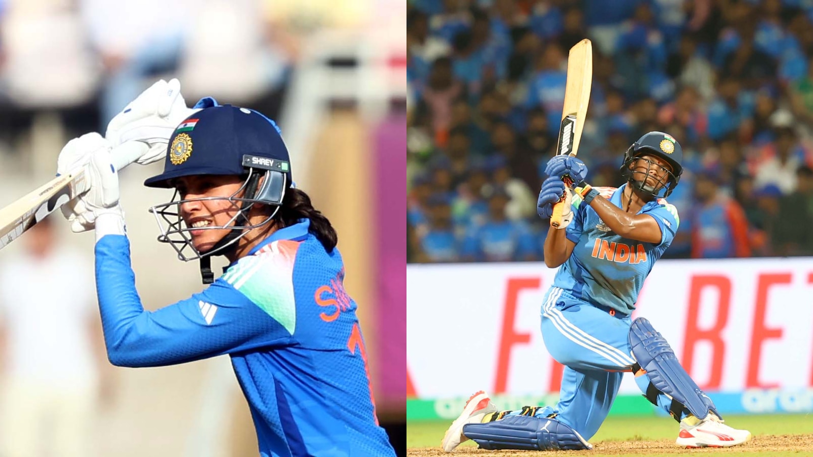 Smriti Mandhana and Deepti Sharma top 2025 Womens ODI runs and wickets list