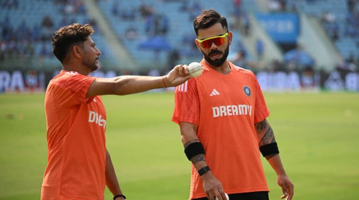 Virat Kohli and Kuldeep Yadav Visit Ujjain Mahakaleshwar Temple Ahead of ODI