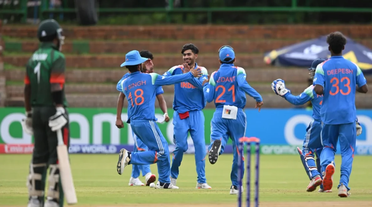 Vihaan Malhotra Leads India to 18 Run Win Over Bangladesh in U19 World Cup