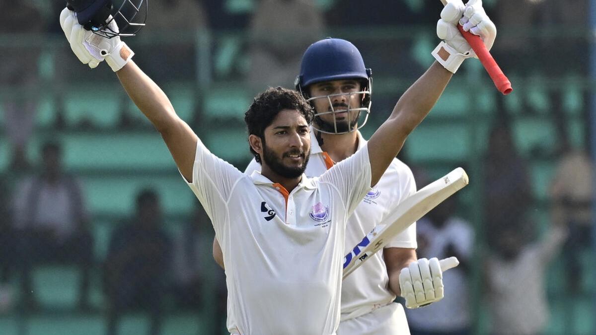 Pundir ton and Hassan put Jammu and Kashmir in command over Karnataka on day one
