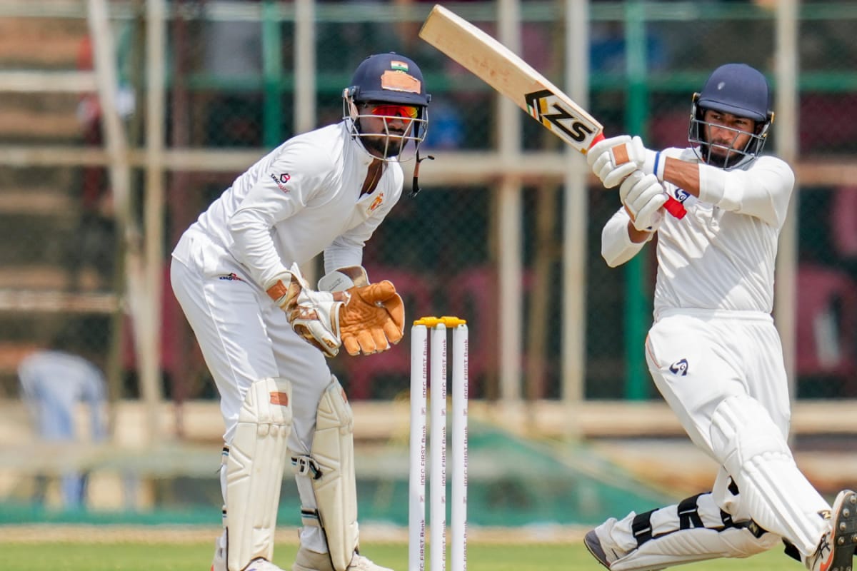 Shubham Pundir Century Gives Jammu and Kashmir Strong Start Against Karnataka
