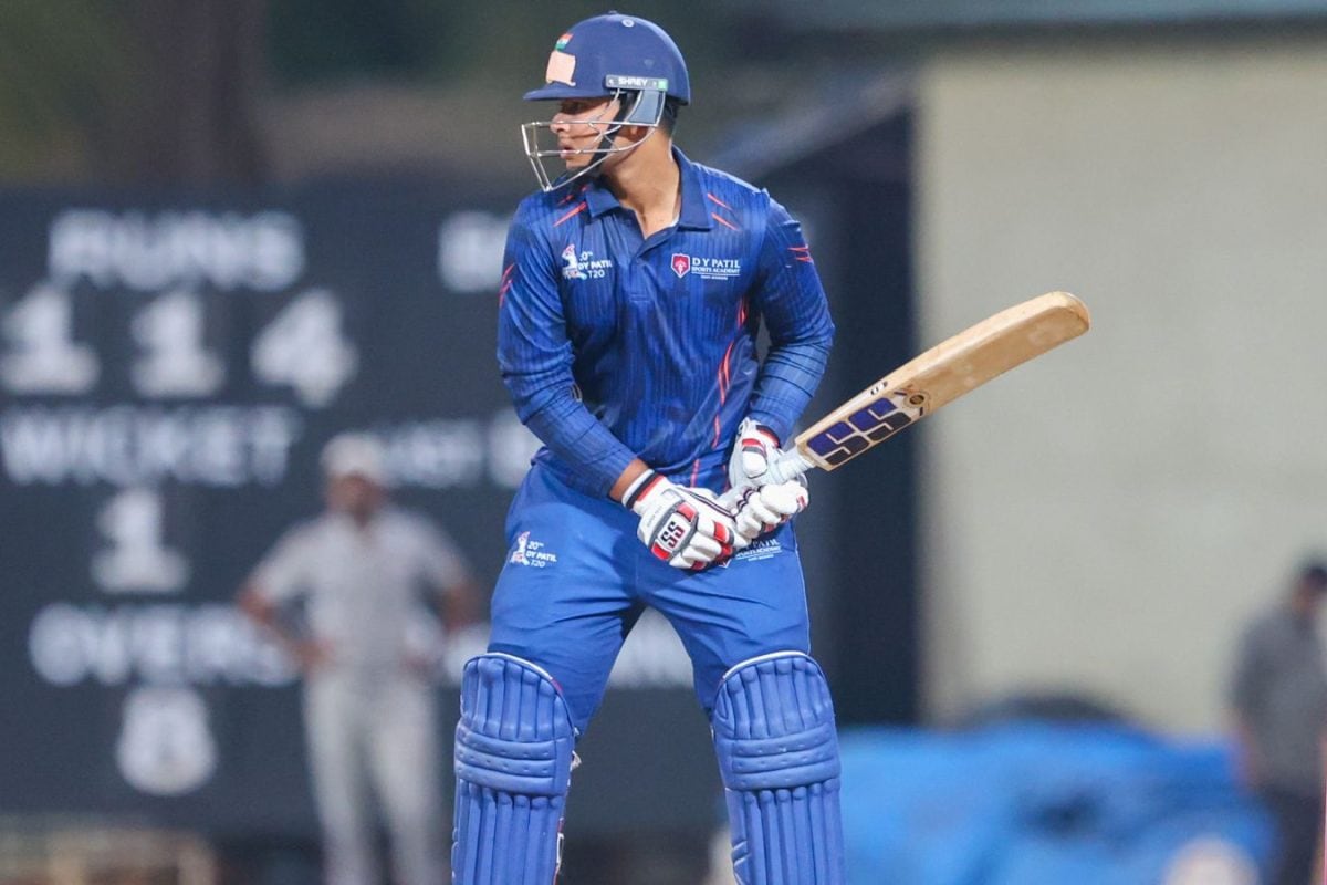 Vaibhav Sooryavanshi hits fifty at 300 SR and takes team into DY Patil semis