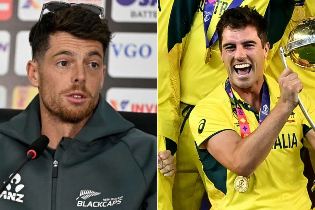 Santner Aims To Match Pat Cummins 2023 Feat And Quiet The Crowd In World Cup Final