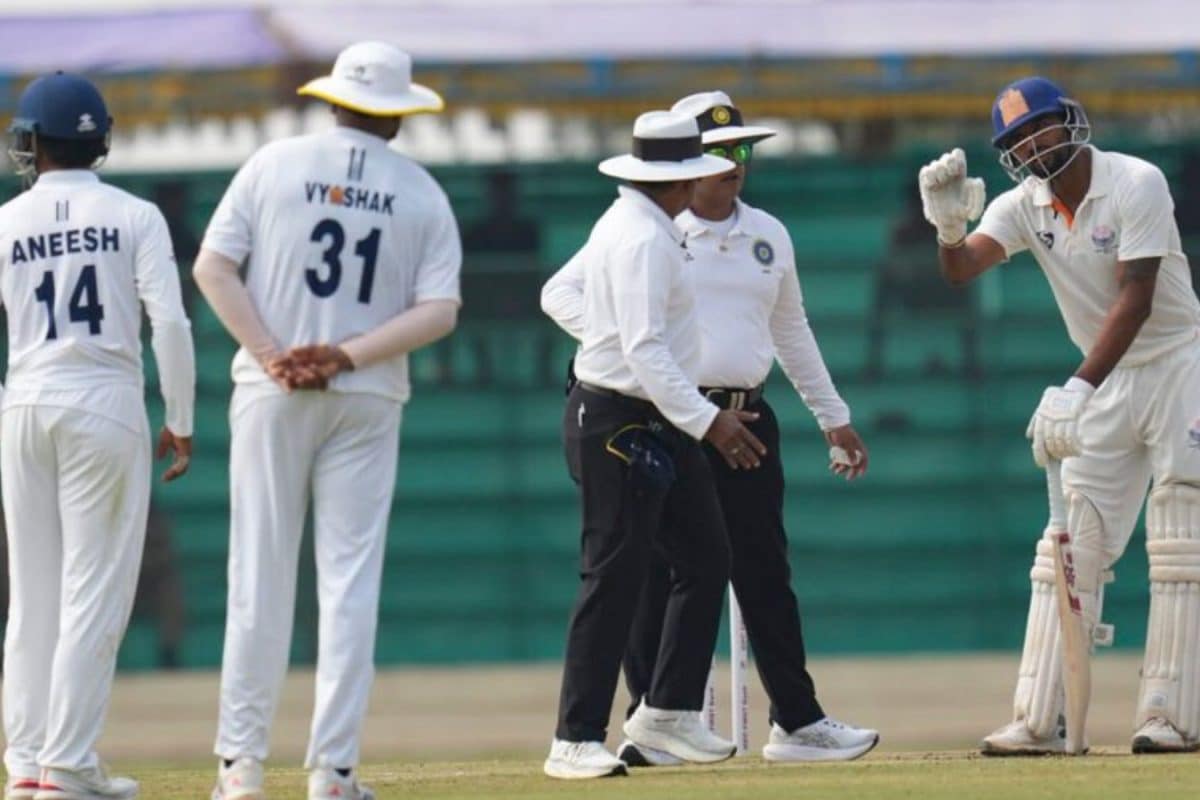 J K Skipper Dogra Fined Half His Match Fees For Head Butting Karnataka KV Aneesh