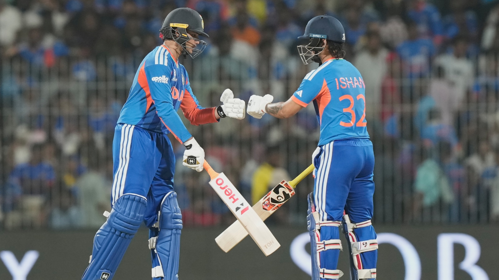 India blast 256 to post second highest T20 World Cup total in must win